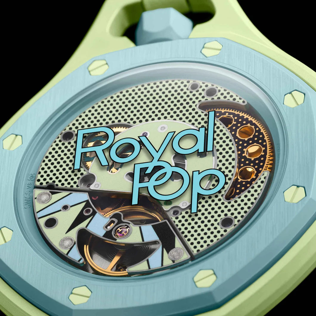 Swatch AP Royal Pop Blaue acht