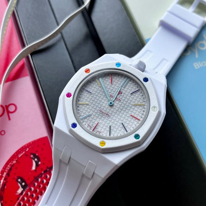 Swatch AP Royal Pop Huit blanc