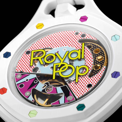 Swatch AP Royal Pop Huit blanc