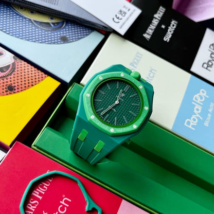 Swatch AP Royal Pop green eight