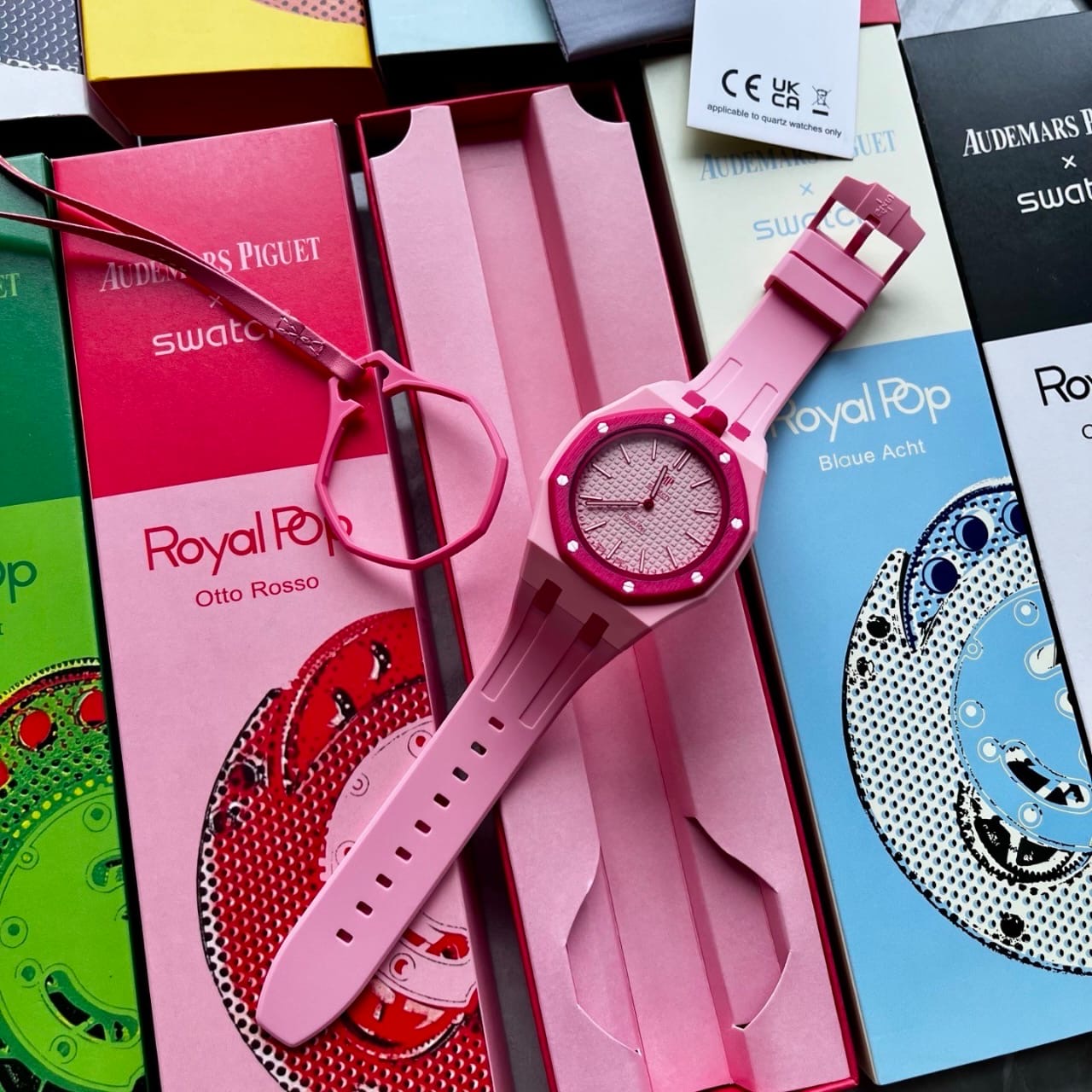 Swatch AP Royal Pop Otto rosso