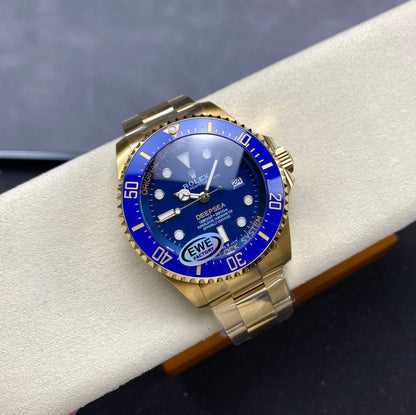 Rolex Deep Sea Gold Blue Dial