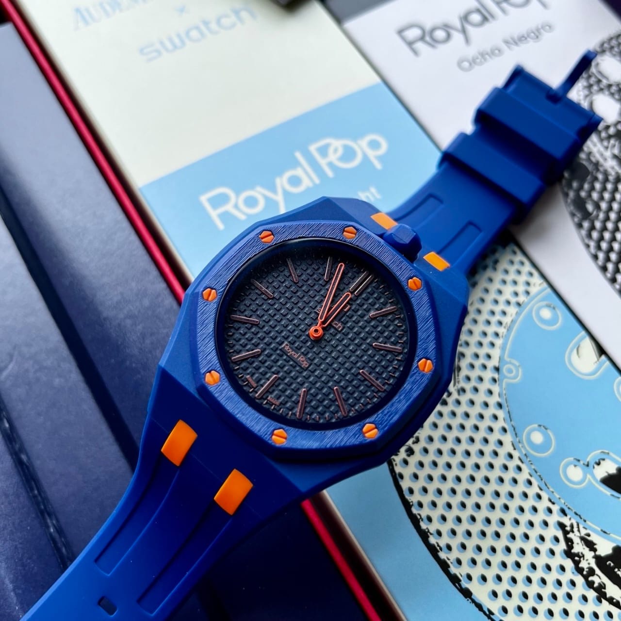 Swatch AP Royal Pop orenji hachi