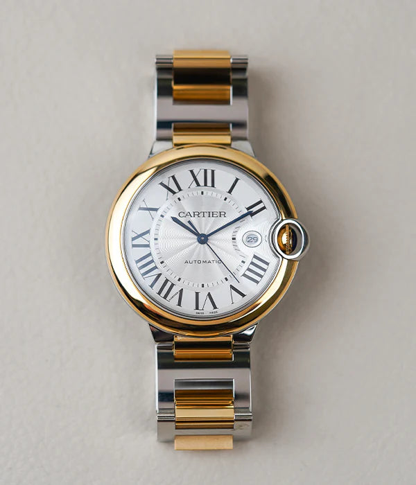 Cartier Santos Two Tone Ballon