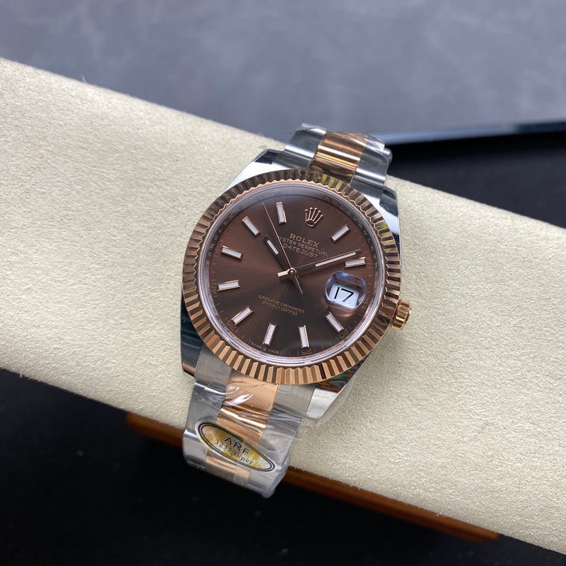 Rolex Date Just “Chocolate”