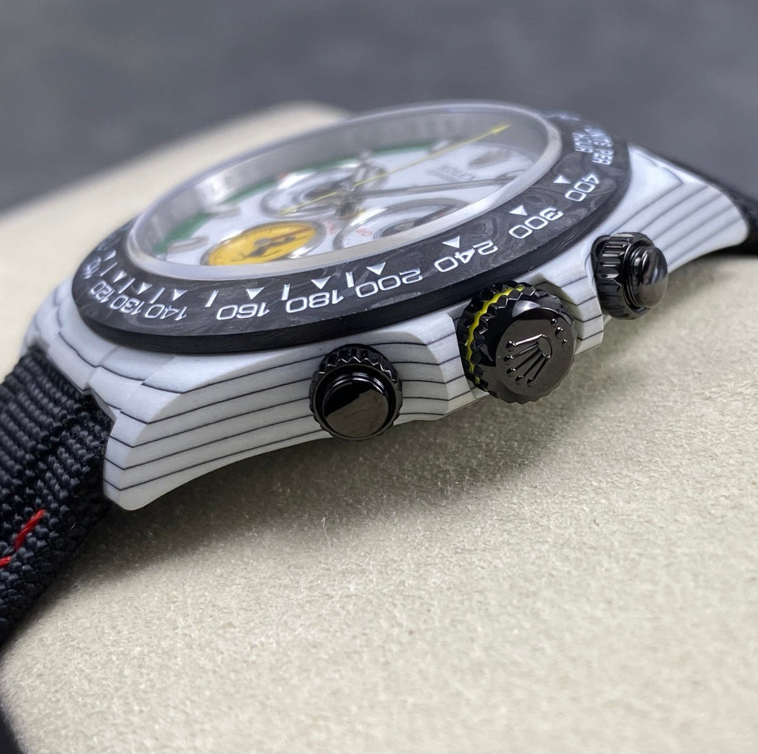 Rolex "Daytona" Carbon Ferrari Edition