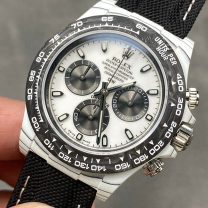 Rolex "Daytona" Carbon White