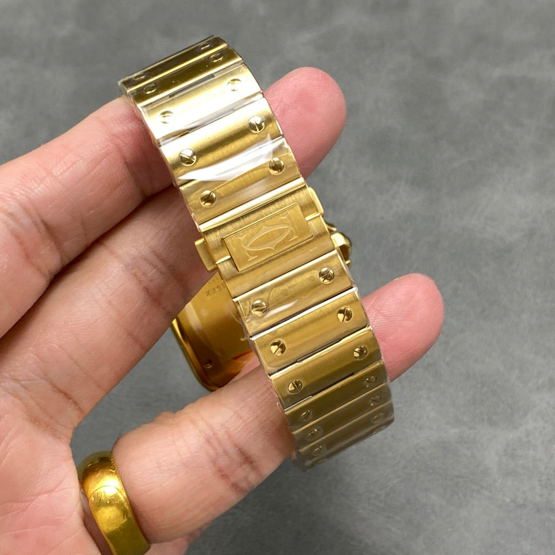 Cartier Santos Gold