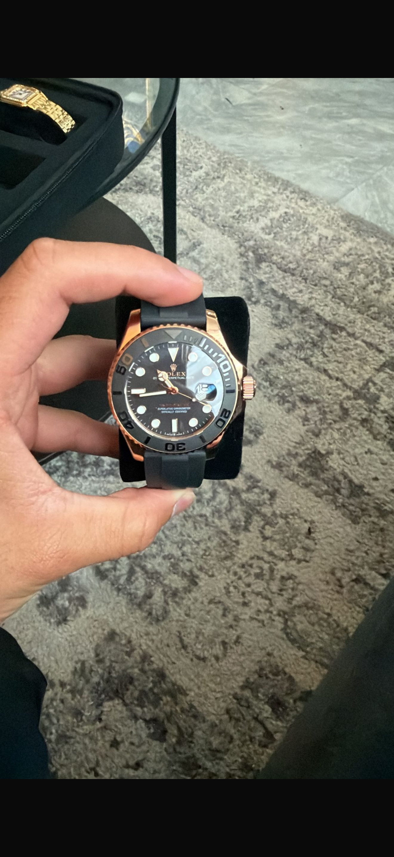 Yatch master rose gold