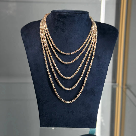 Ice Chain Rose Gold 3mm