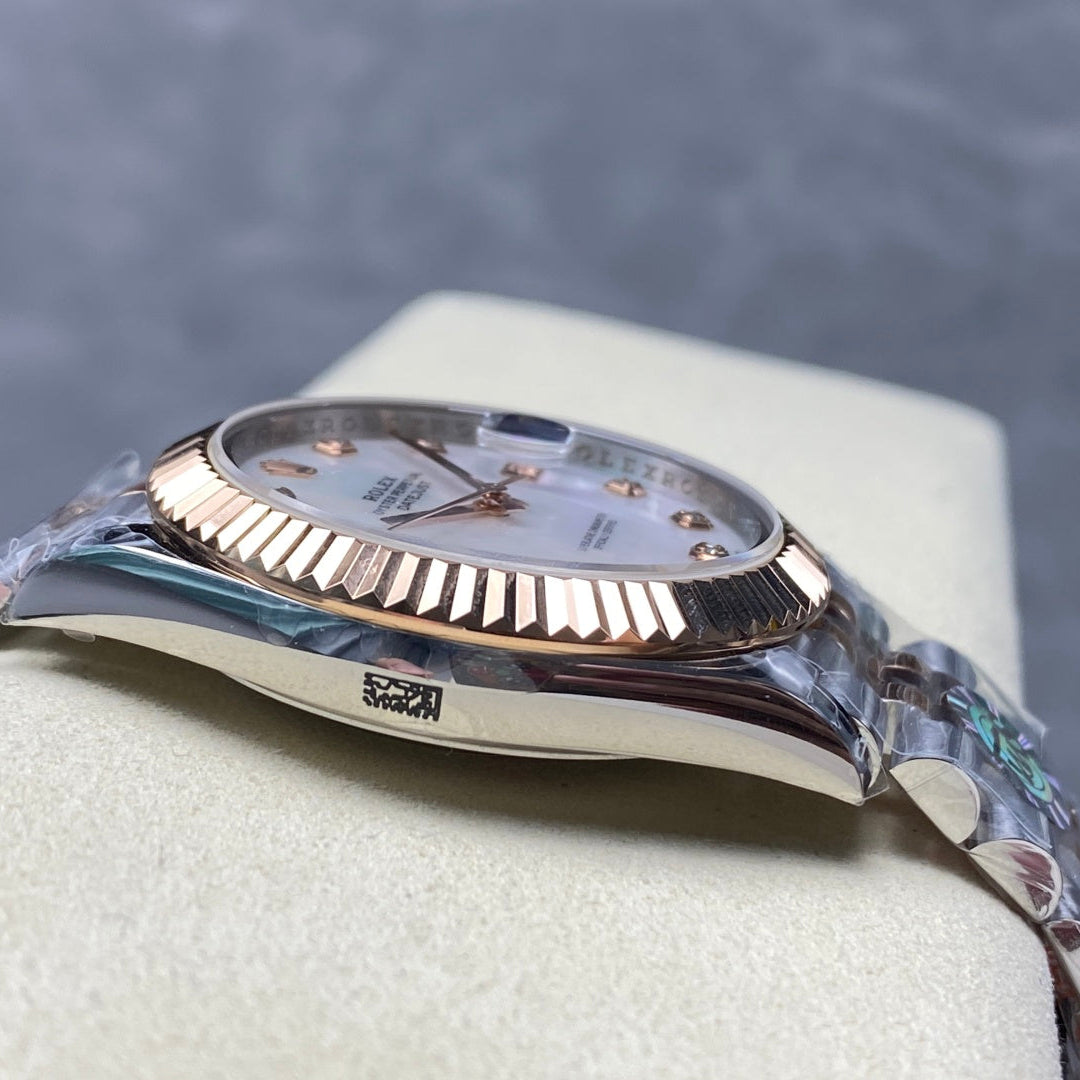 Rolex "Date Just Two Tone Rose" Woman