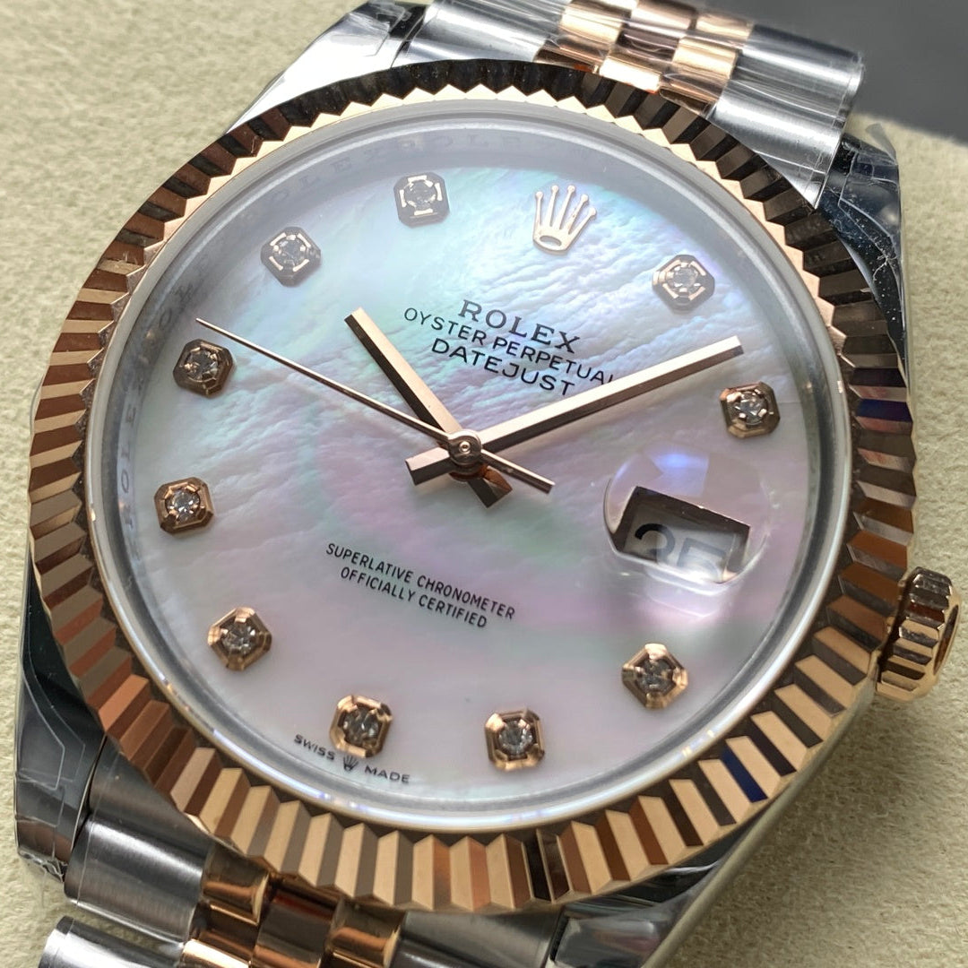 Rolex "Date Just Two Tone Rose" Woman