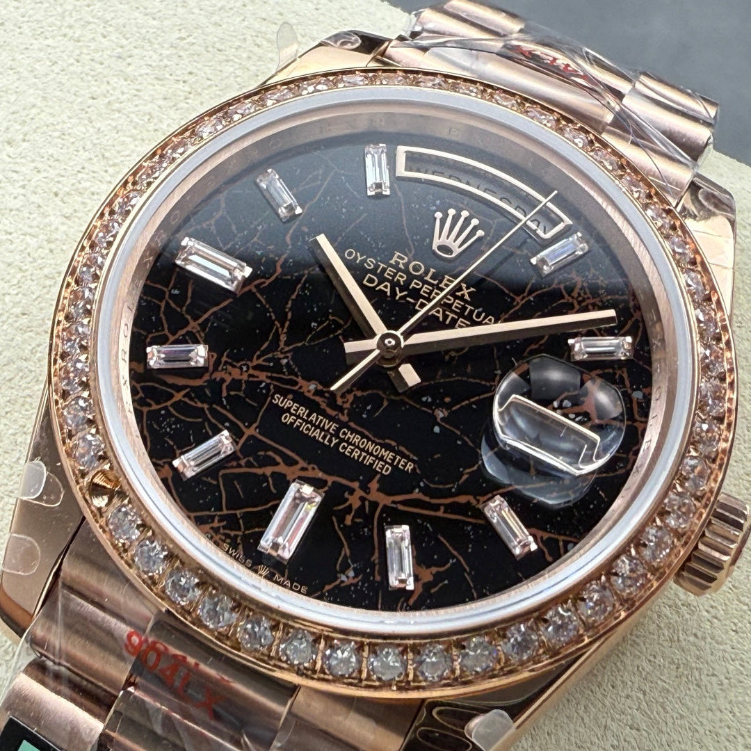 Rolex "Day Date Chocolate Thunder