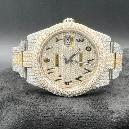 Rolex VVS Date Just Two Tone Watch