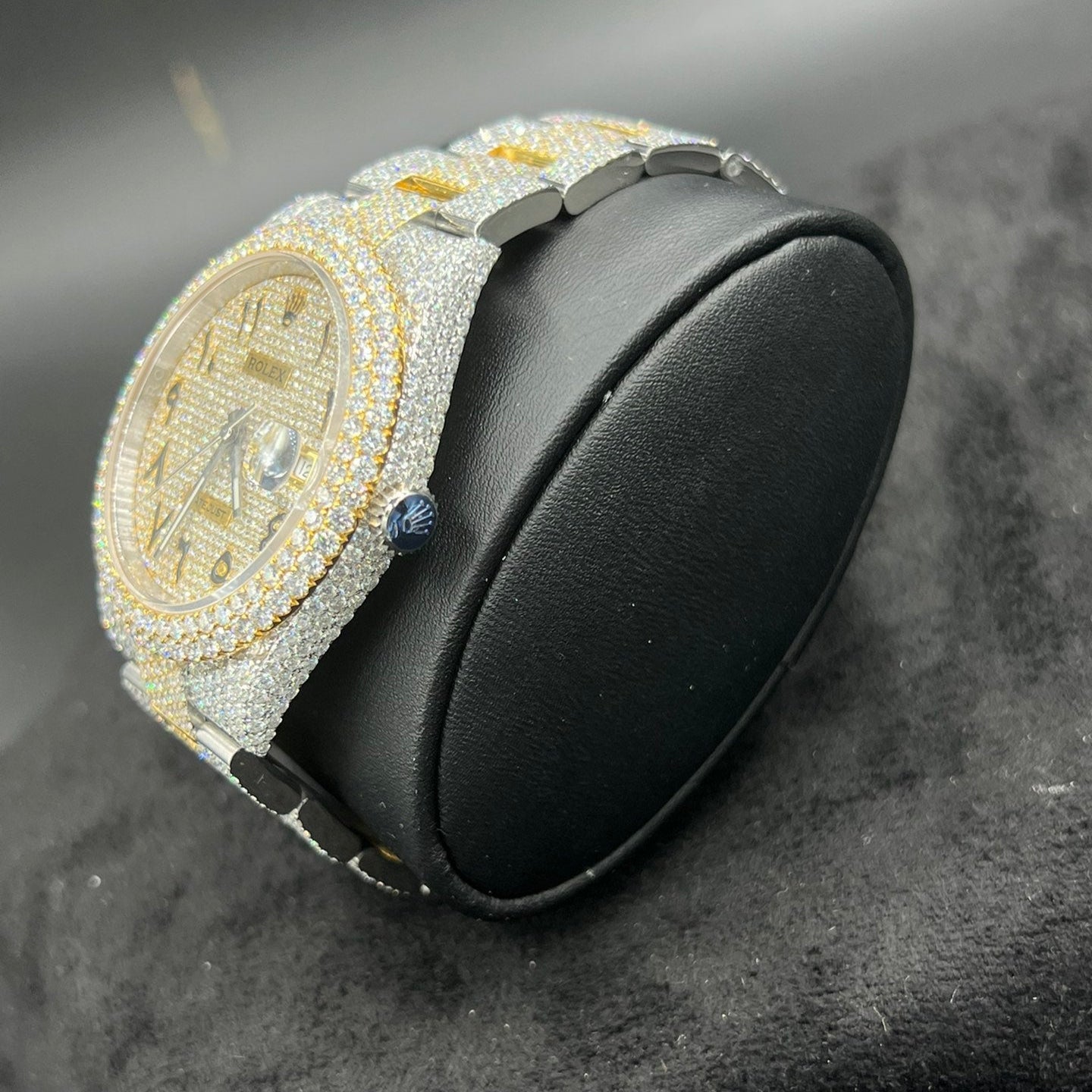Rolex VVS Date Just Two Tone Watch