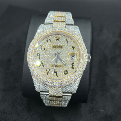 Rolex VVS Date Just Two Tone Watch